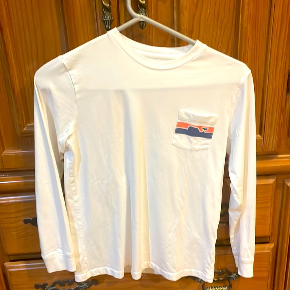 Boys Vinyard Vines long sleeve cotton t-shirt